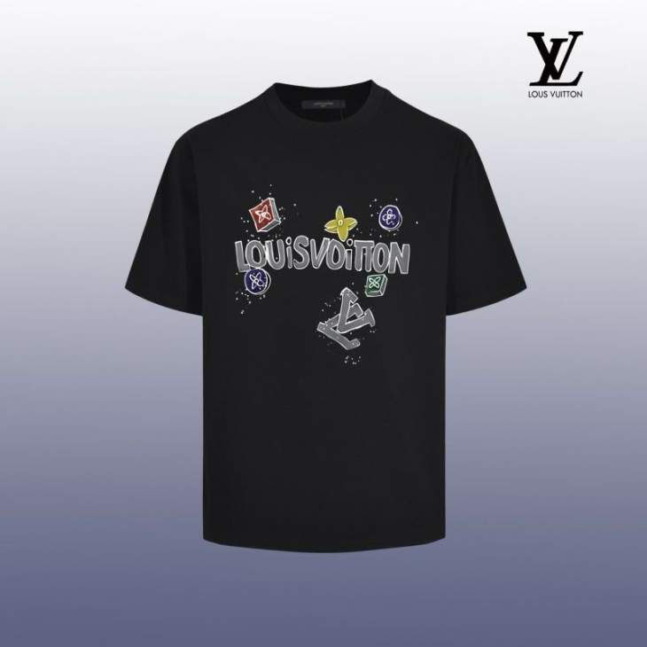 Picture of Louis Vuitton T Shirts Short _SKULVXS-XLmptxL01776594